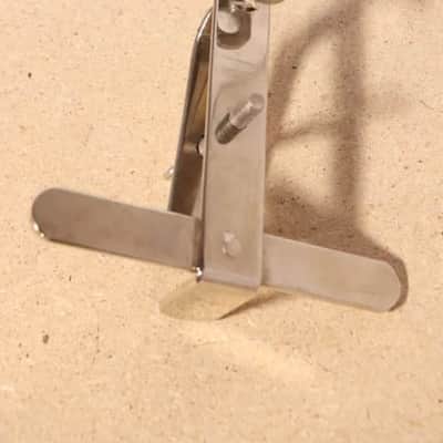 Slingerland Shur Grip Tempo Block Mount Nickel Vintage 1930's image 8
