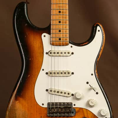 1954 Fender Stratocaster Early Serial #0071 Sunburst Electric Guitar Original image 1