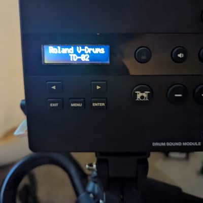 Roland TD-02KV V-Drum Kit 2023 - Present - Black image 2
