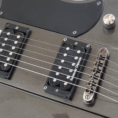 2002 Schecter Mike Tempesta Powerman 5000 PM5K Signature Ultra-M M-33 Guitar - Metallic Black Finish image 6