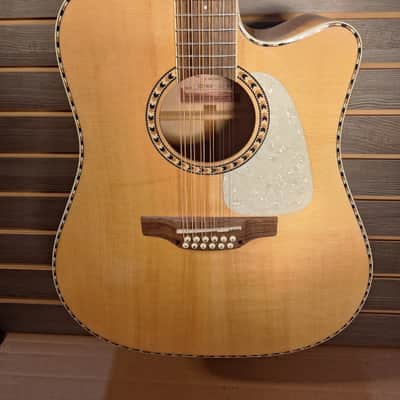 Takamine GD74CE-12U 2025 - Natural Gloss - Flame Maple Body - Unison 12-String - TP36 Electronics - Professional Set-Up image 10