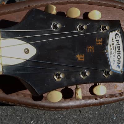 Epiphone Harry Volpe Rare Vintage Hollowbody Archtop 1955-57 Natural image 5