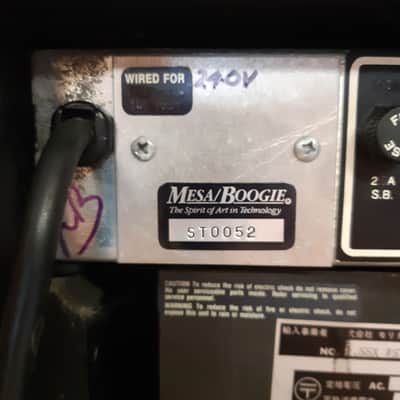 Mesa Boogie MARK III SRGX 1989 BLUE STRIPE with 1990 SATELLITE 60 VALVE 5881/6L6 with SOFT COVERS and ROADCASES image 17