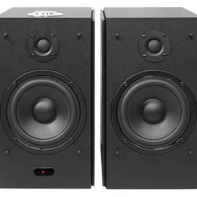 (2) Rockville HD5B 5" 150w RMS Powered Bluetooth Bookshelf Home Theater Speakers image 3