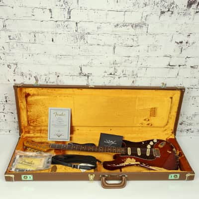 Fender Custom Shop 62 Stratocaster Heavy Relic Violin Burst 2009 image 11