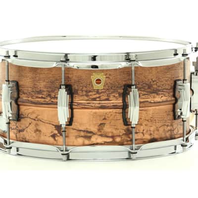 Ludwig 14" x 6.5" Copper Phonic Snare Drum Smooth Raw Copper Finish image 1