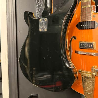 Greco RG550 Black Lawsuit Rickenbacker 480 Copy 1977 Matsumoku Japan image 7