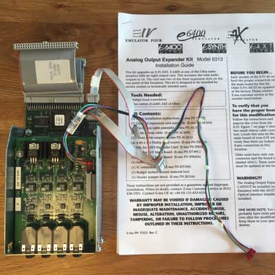 EMU E-MU Sampler Analog output Expander Octo Card 6313 E6400 E5000 Ultra E4X T image 4
