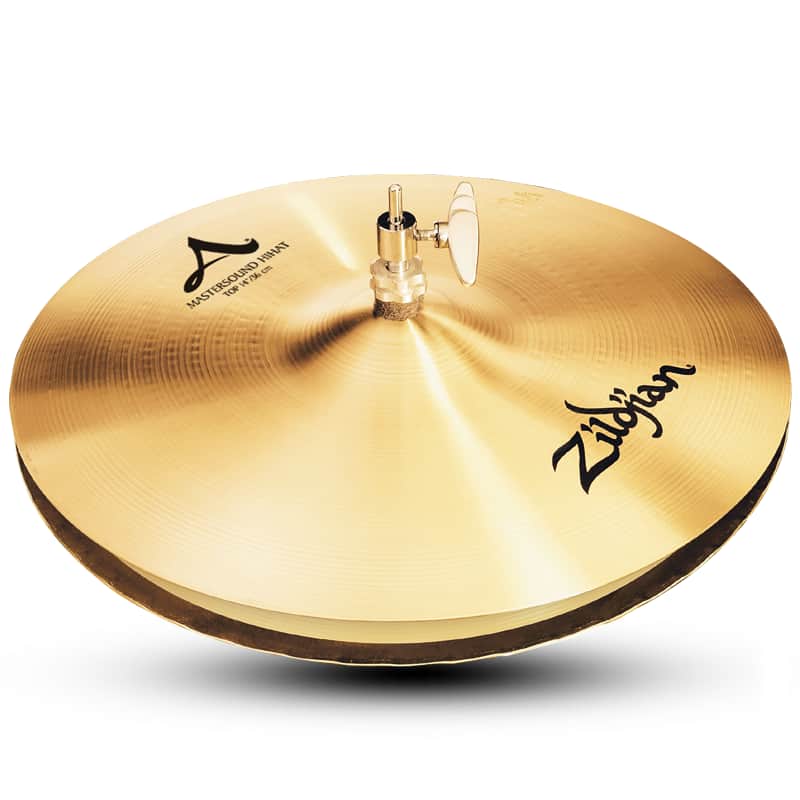 Zildjian 14" A Series Mastersound Hi-Hat Cymbal (Top) image 1