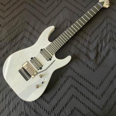 Jackson Pro Series Soloist SL7A MAH Electric Guitar - Unicorn White image 1