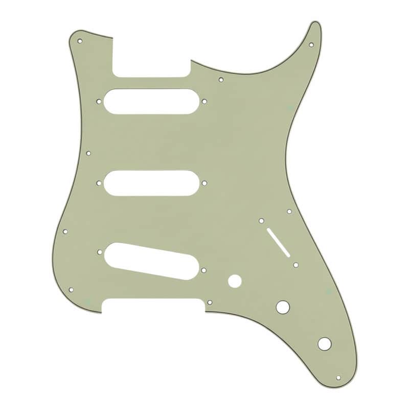 PRS Silver Sky Pickguard 8-Hole SSS - 3-Ply Mint Green image 1