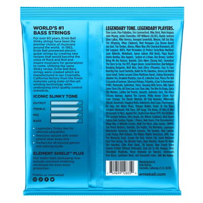 Ernie Ball 2835 Extra Slinky Electric Bass Strings (40-95) image 4