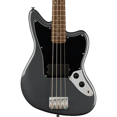 Squier Affinity Jaguar Bass H 2021 Charcoal Frost Metallic image 3