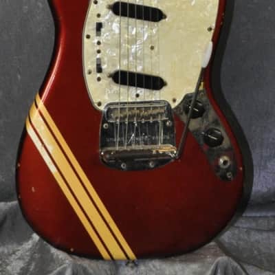 Fender Mustang 1972 - Competition Red image 2