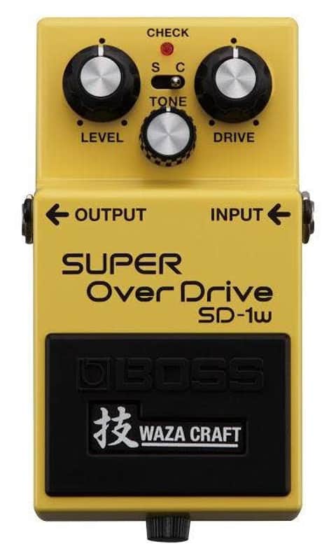 SD-1W Super OverDrive Waza Craft Special Edition Overdrive Guitar Effect Pedal image 1