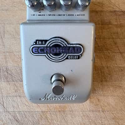 Marshall EH-1 Echohead Delay Pedal 2010s - Silver image 2