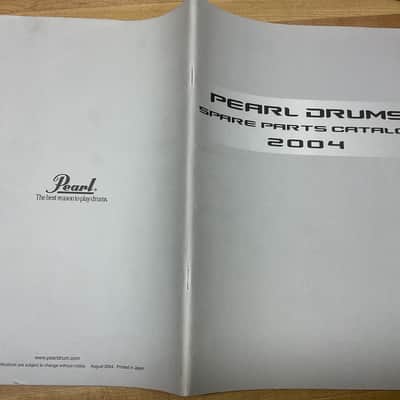 Pearl Spare Drum Parts Catalog 2004 image 3