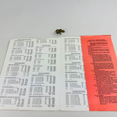 Gibson Strings Price List 1967 image 3