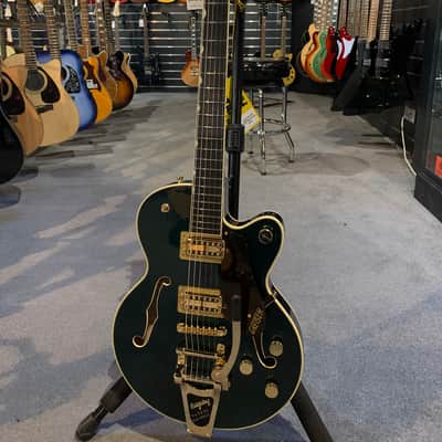 Gretsch G6659TG Players Edition Broadkaster Jr. with Gold Hardware 2017 - Present Cadillac Green image 1