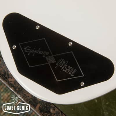 2021 Epiphone Inspired by Gibson Custom '61 SG Standard, Gibson Burstbuckers, hardcase image 15