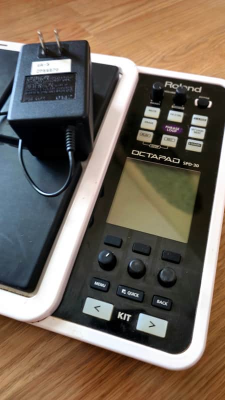 Roland SPD-30-WH Octapad MkII 8-Zone Digital Percussion Pad 2010s - White image 1