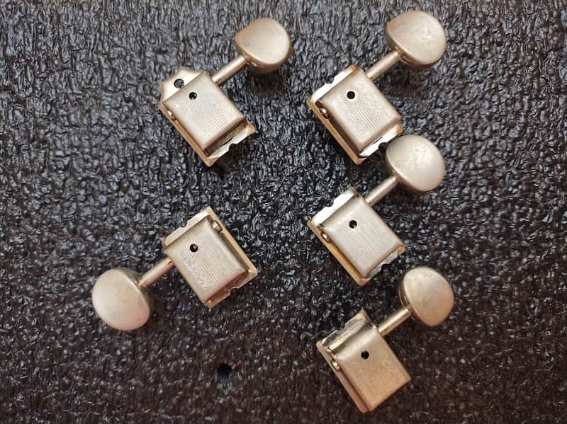 Vintage 1960's Kluson Double Line Guitar Tuner - 6/Side - Variety Avail. - Priced Each image 1