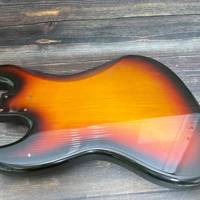 1993-94 Fender Japan JB62-70 Jazz Bass Alder Body 3TS Sunburst Made in Japan image 13