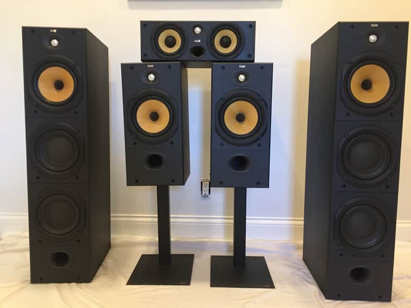 B&W DM 604 S2 Floorstand., DM 602 S2 Stand-mount, CC6 S2 Center