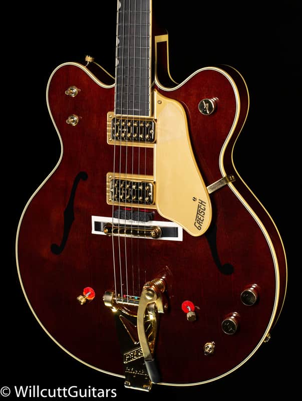 Gretsch G6122T-62 Vintage Select Edition '62 Chet Atkins Country Gentleman Bigsby Walnut Stain (215) image 1