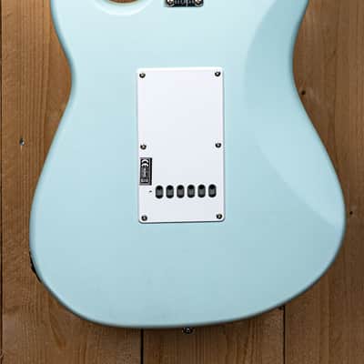Sterling CT50-HSS Cutlass with Roasted Maple Fretboard 2022 - Present - Daphne Blue Satin image 4