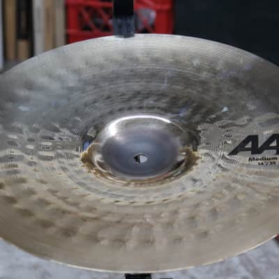 Sabian 14" AAX Medium Hi-Hat Cymbals (Pair) Brilliant image 5