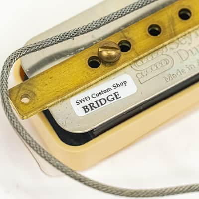 Seymour Duncan Custom P90 High Output Bridge Pickup – Cream image 5