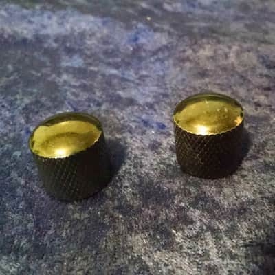 1990s Ibanez Cosmo Black Dome Knobs push on MIJ image 1