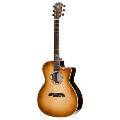 Alvarez Yairi Masterworks GYM80CE Shadowburst Grand Auditorium Acoustic-Electric (GYM80CE_Shadowburst) image 3