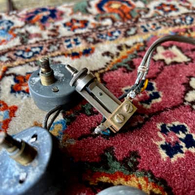1965 complete Gibson CBA wiring loom harness pots jack image 3