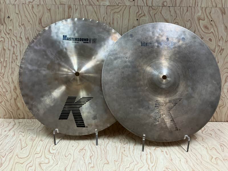 Zildjian 14" K Series Mastersound Hi-Hat Cymbals (Pair) 1999 - Present - Traditional image 1
