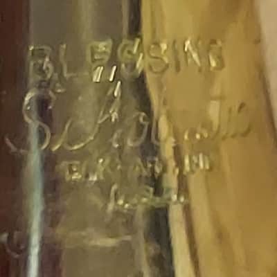 Blessing Scholastic Trombone, USA, Brass, with case and mouthpiece image 6