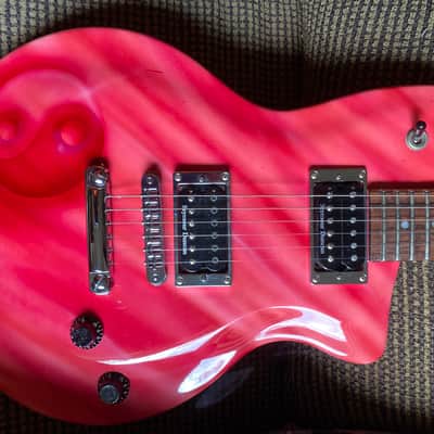 Rare Washburn Custom 'Custom' Shop Factory Gloss Finish/ Red & Pink Hues image 1