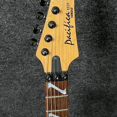 Rare Yamaha Pacifica 1221 1990s - Bill Leverty from Firehouse model in Metallic blue image 3