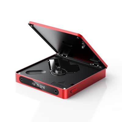 FiiO DM13 Multifunctional Portable Stereo CD Player with Long-Lasting Battery, Supports USB Ripping, Optical/coaxial/3.5mm/4.4mm outputs (Red Bluetooth) image 4