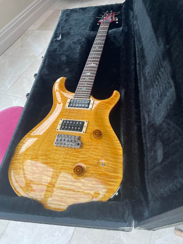 1986 PRS Custom Vintage Yellow image 1