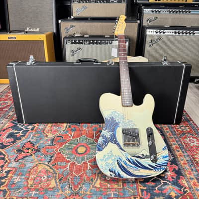 2024 Fender Art Canvas Esquire Hokusai "The Great Wave" MIJ image 23