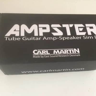 Carl Martin Ampster Tube Guitar Amp Speaker Sim DI Effects Pedal w/ Original box & paperwork image 2