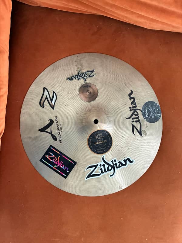 SIGNED BY AARON SPEARS!! Zildjian Avedis Crash cymbal image 1