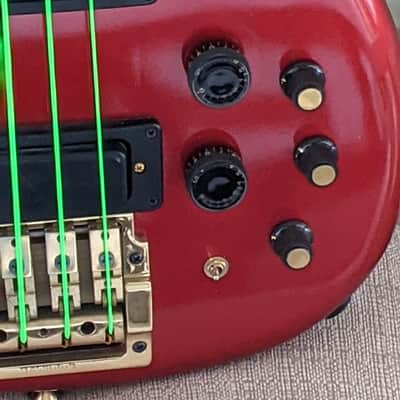 Peavey Dyna-bass 1986 Candy Apple Red image 4