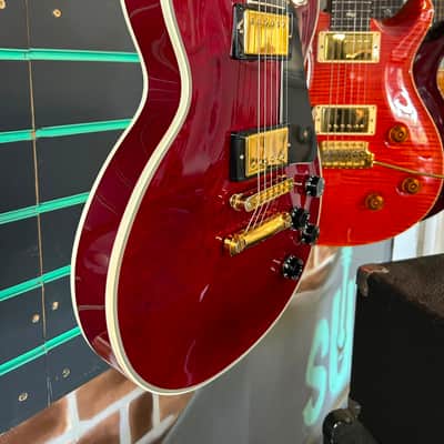 Gibson Les Paul Custom Wine Red 2004 Electric Guitar image 3