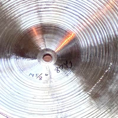 Buffalo Cymbalsmiths Restored 14 5/8” crash 1960s? - Traditional image 4