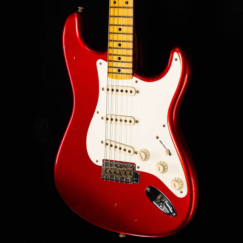 Fender Custom Shop 1958 Stratocaster Journeyman Relic Candy Apple Red (096)