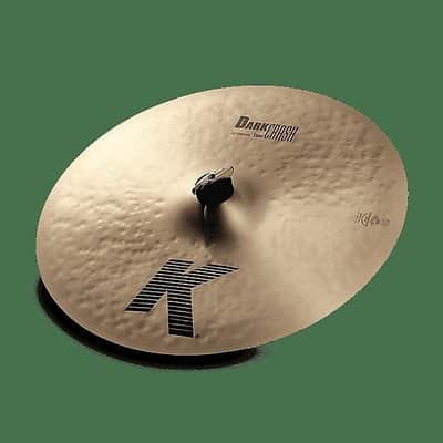Zildjian K0905 19" K Zildjian Dark Thin Crash Cymbal w/ Video Link image 1