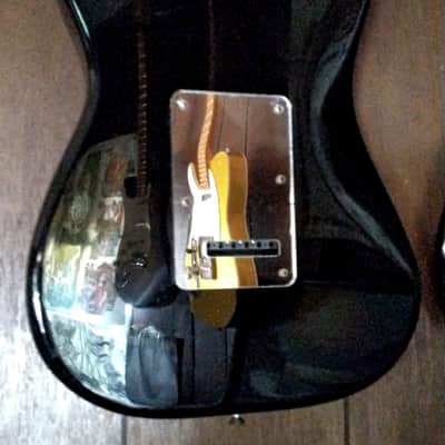 Fender Standard Stratocaster MIM Mirror PG 1998 - 2005 - Black image 2